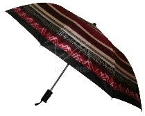 Printed Plaid Umbrella