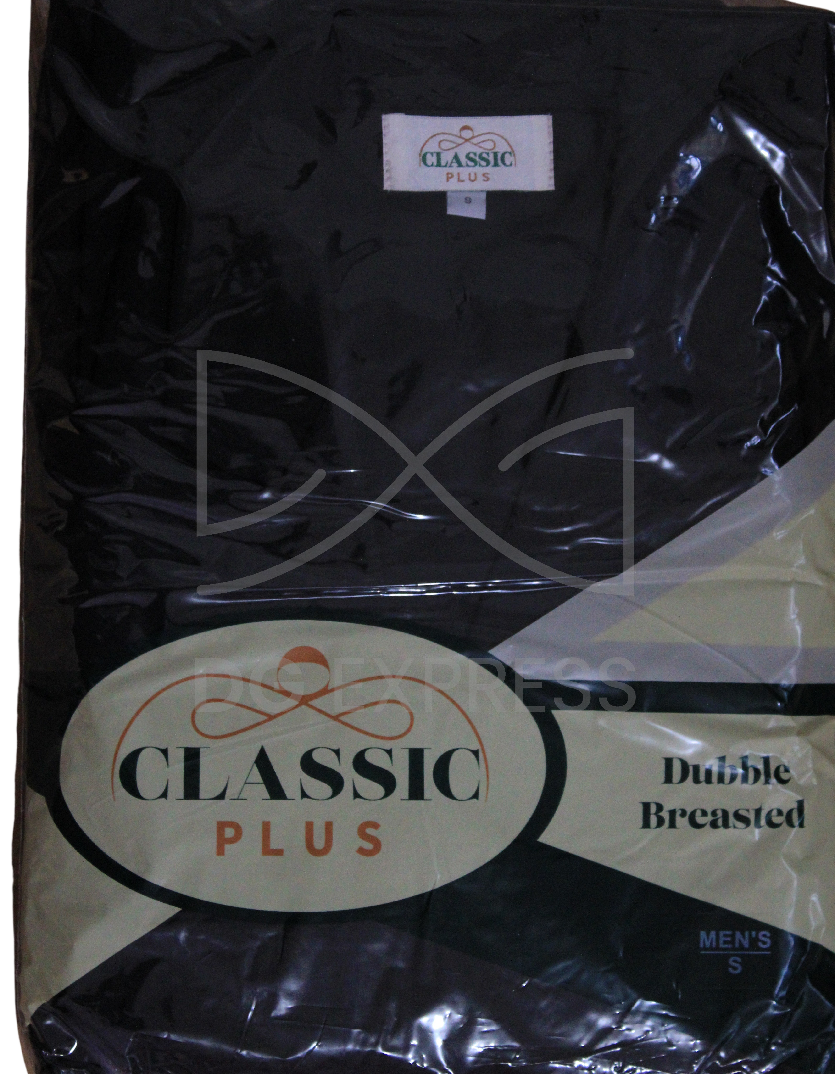 Classic Plus Men's Double Breasted Chalat