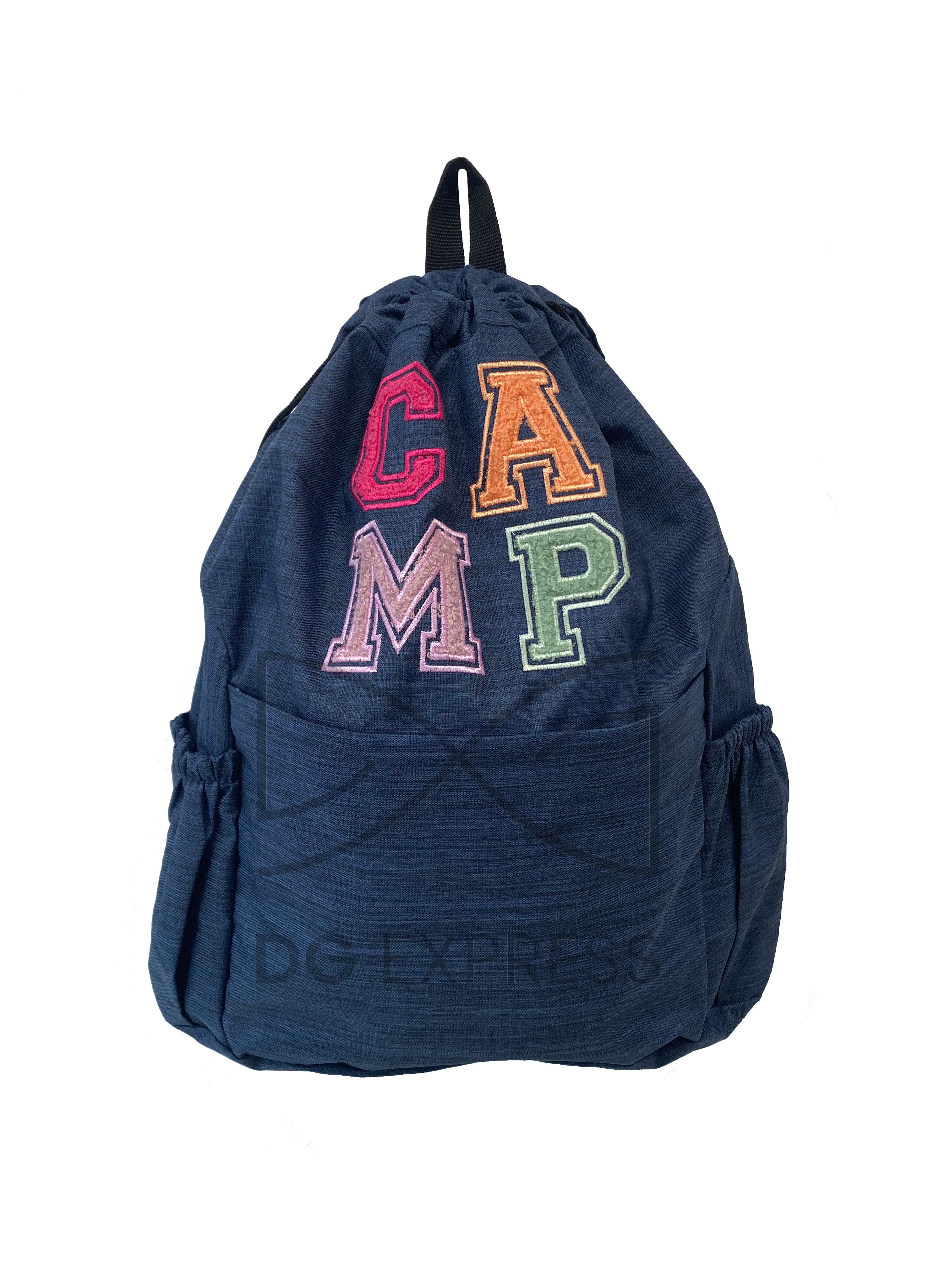 Mayim Girl's Fuzzy Letter Backpack