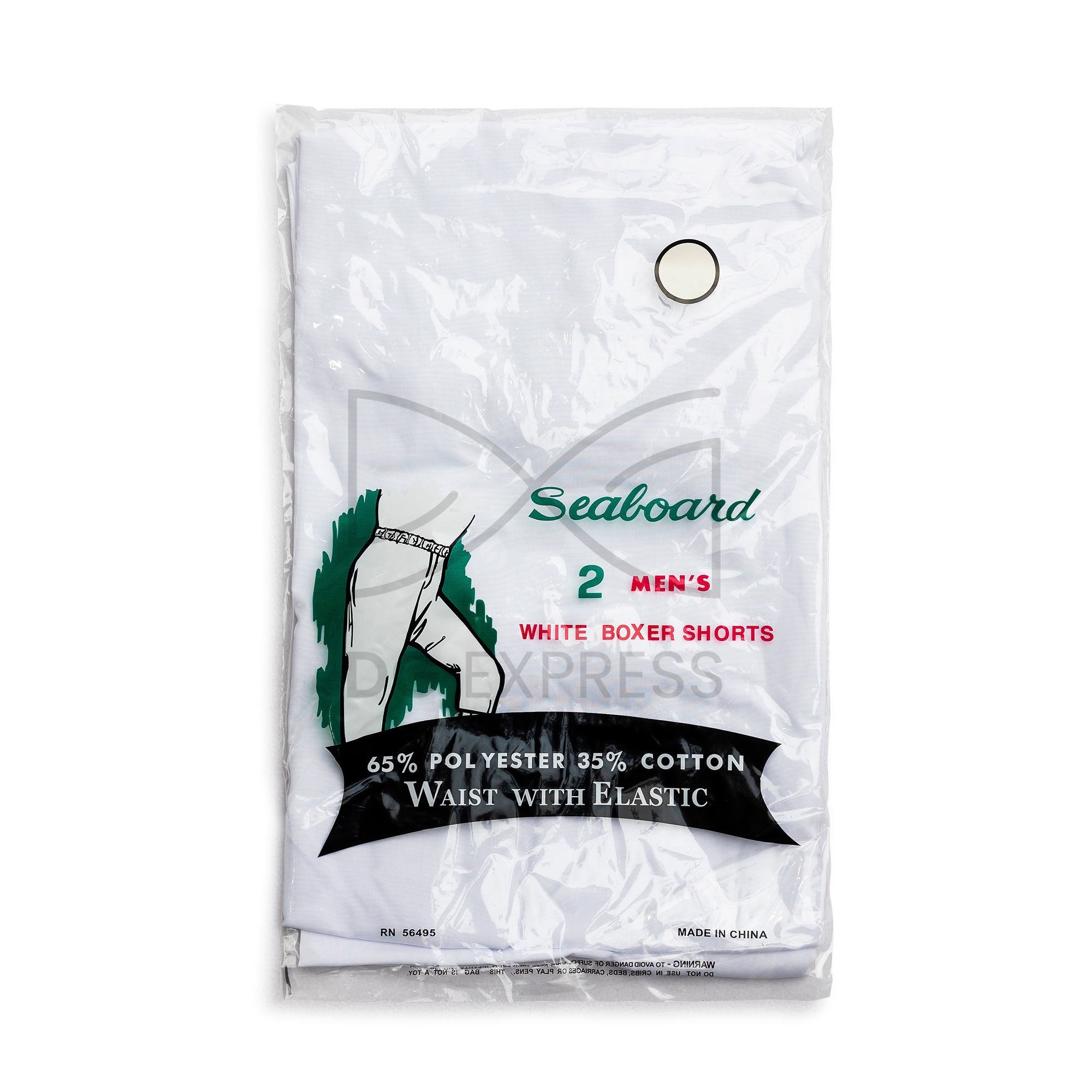Seaboard Mens Chasidish Boxers Poly-Cotton