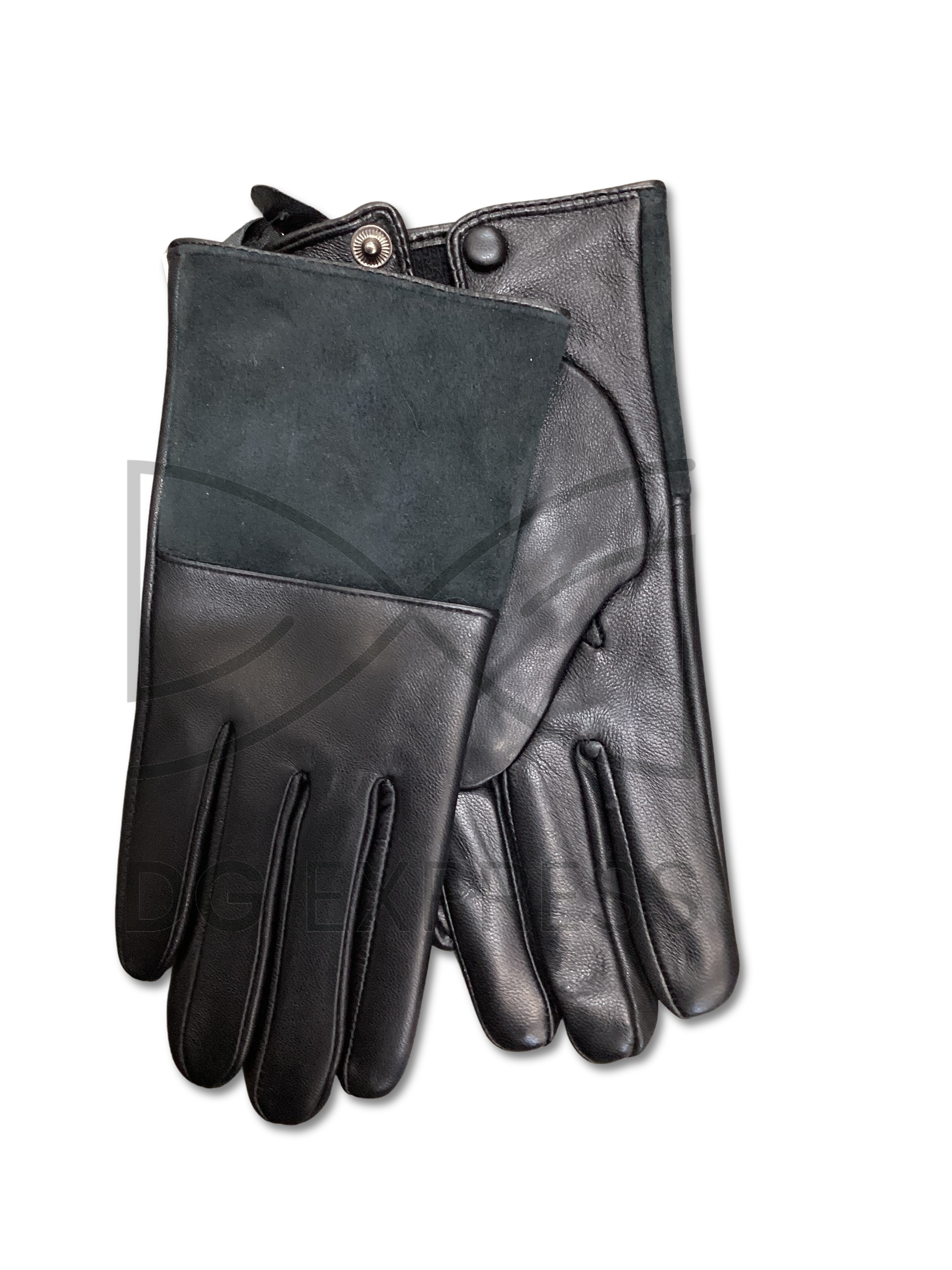 Dac'Ee Women's Leather Suede Gloves