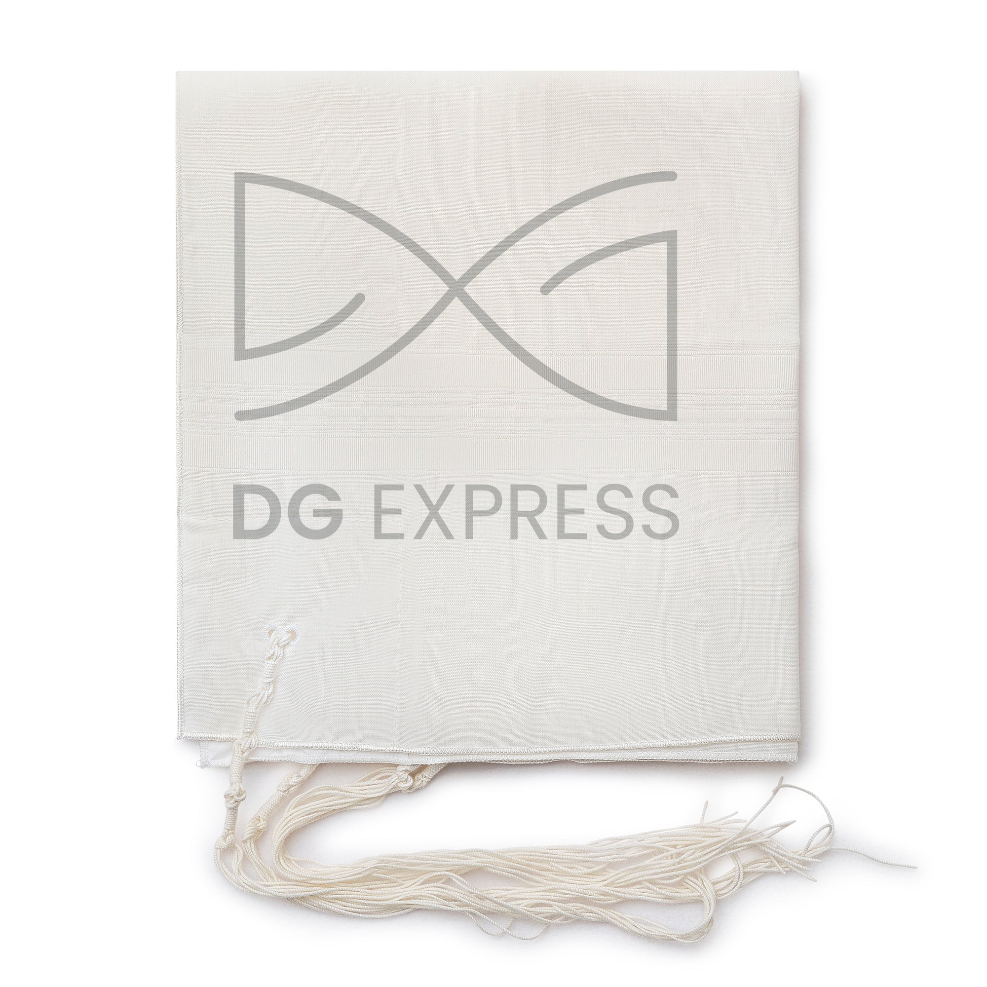 Keter Wool White On White Tzitzis