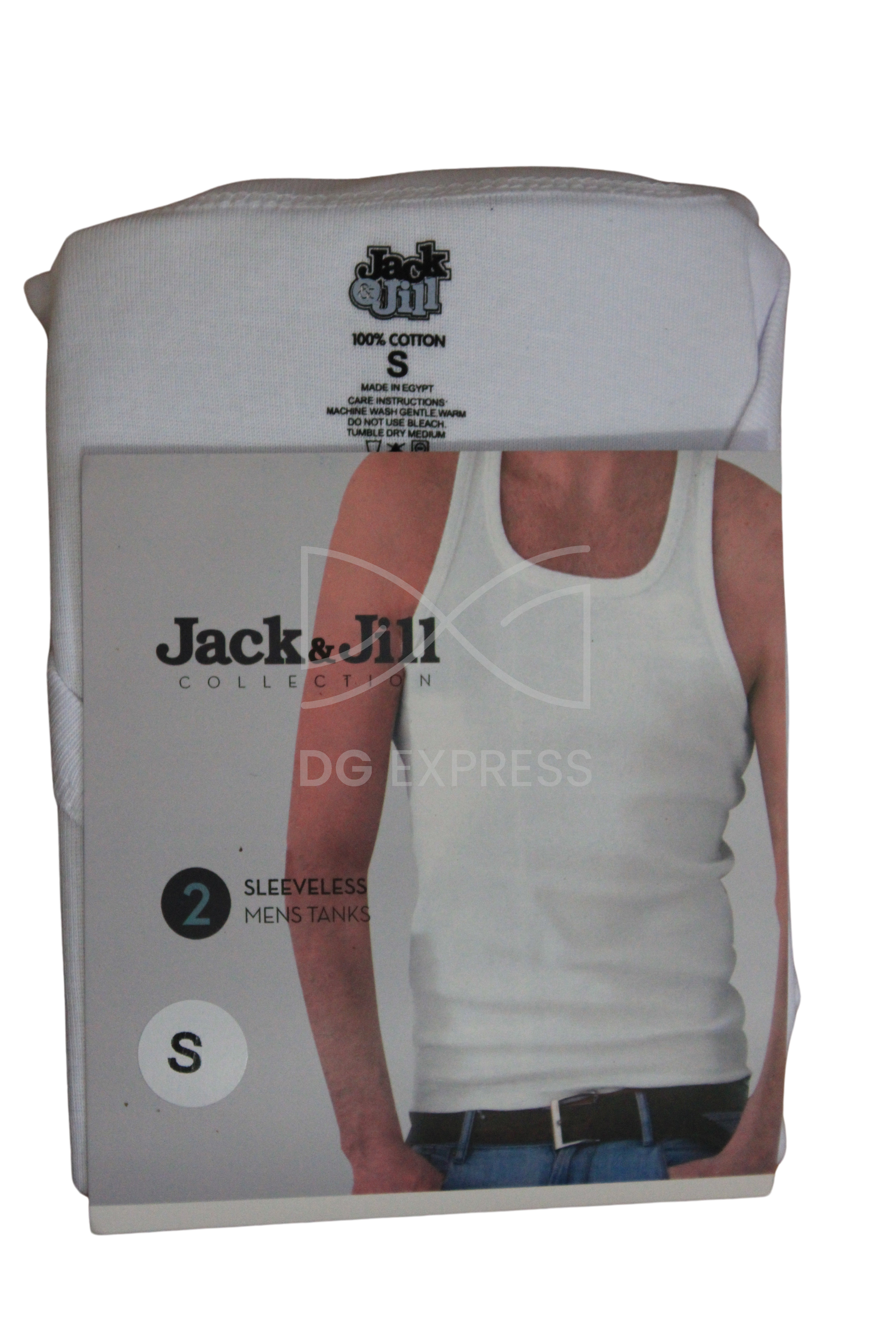 Jack&Jill Mens Sleeveless Undershirts