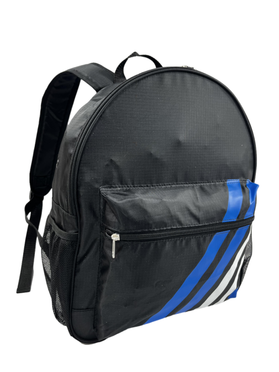 Abstract Blue Varsity Backpack