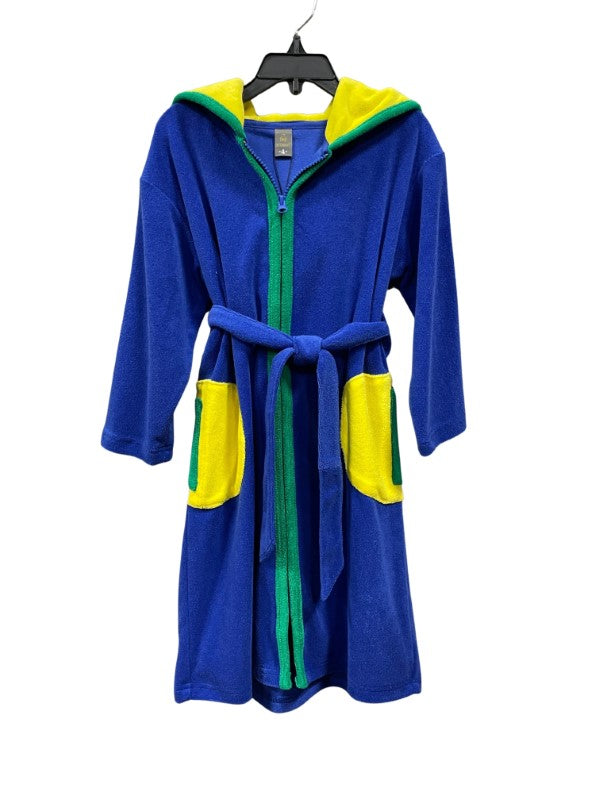 The Star Story Boy's Colorblock Zip Terry Robe