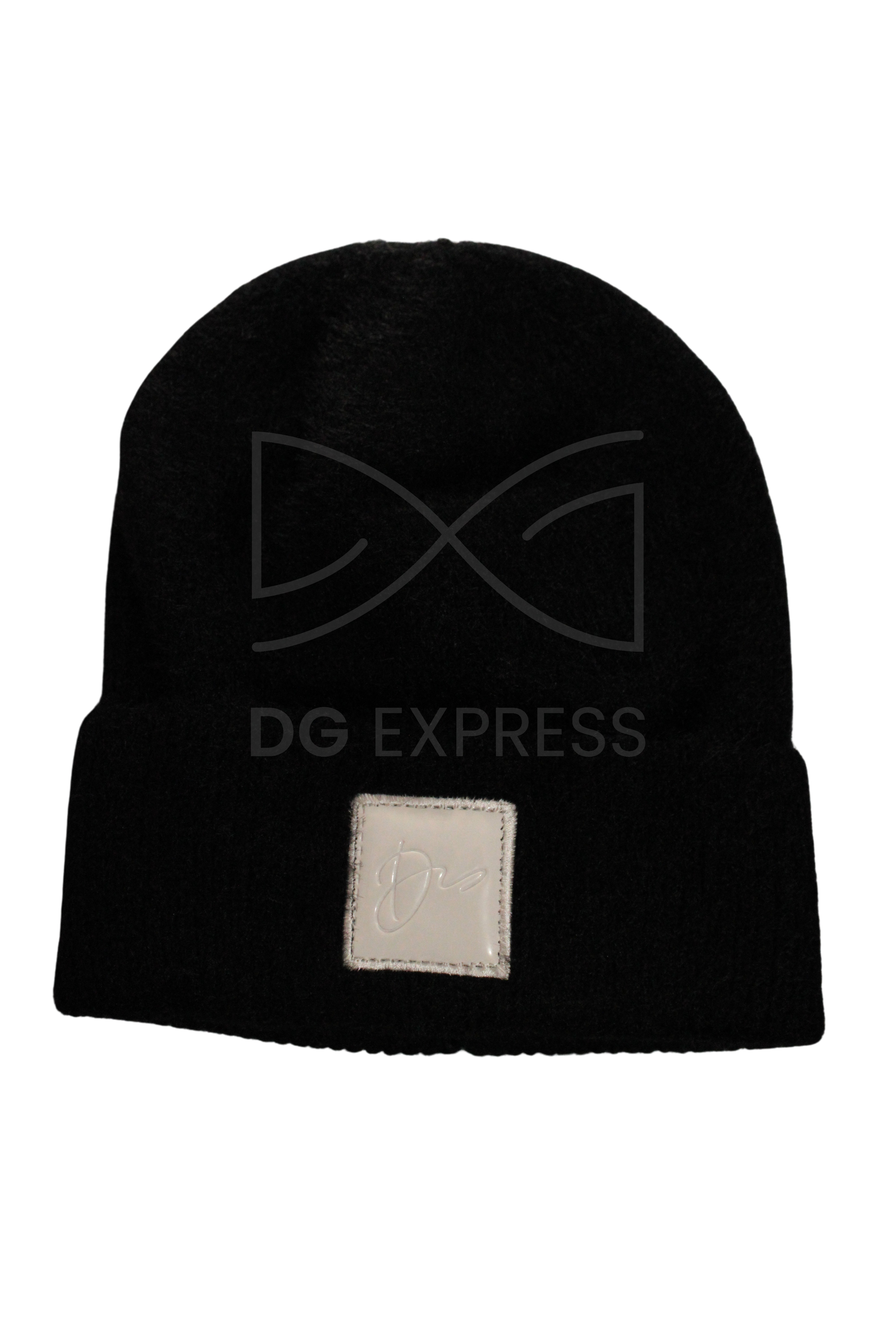 Dac'Ee Girl's With Patent Leather Patch Hat