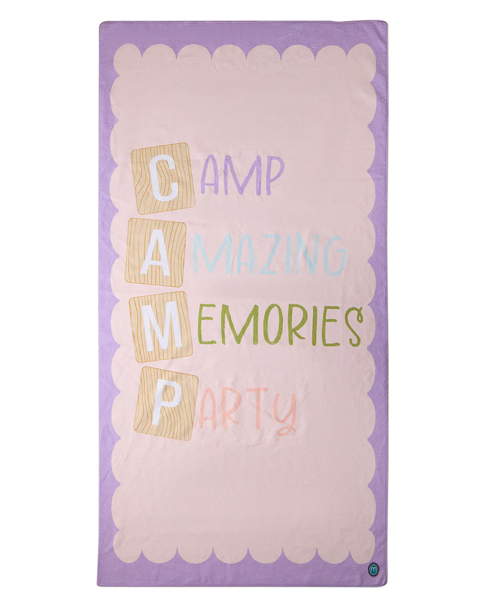 Memoi Camp Party Beach Towel
