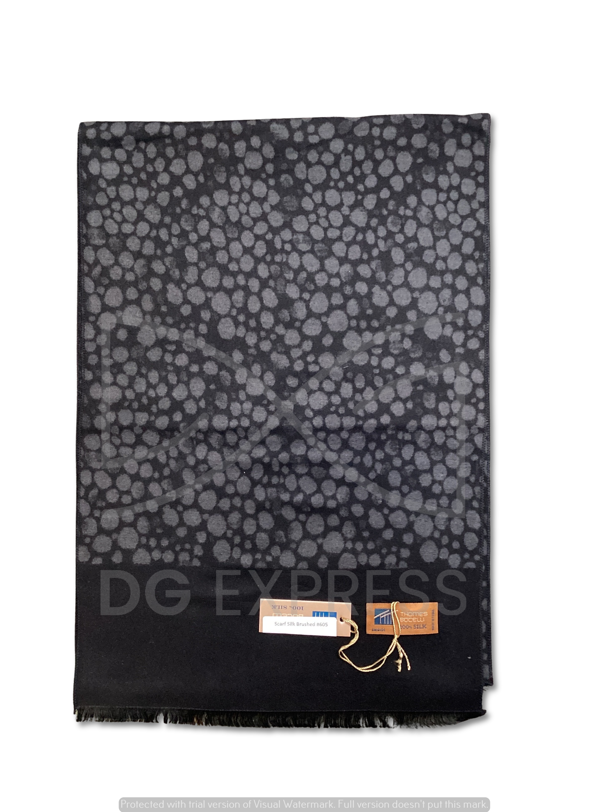 Thomes Bocelli Men's Brushed Silk Scarf #605