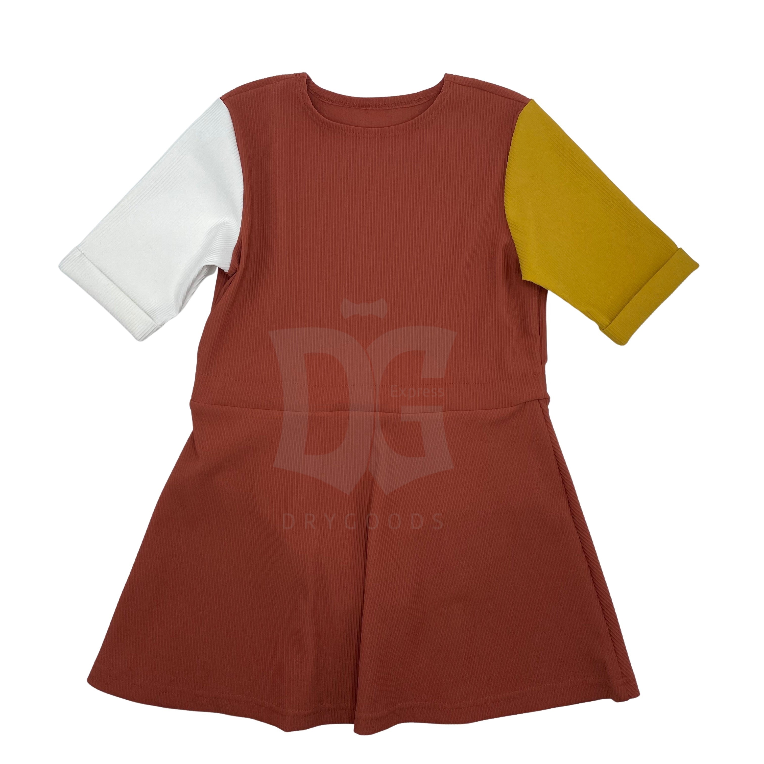 Child Play Girl's Color Block Swim Dress