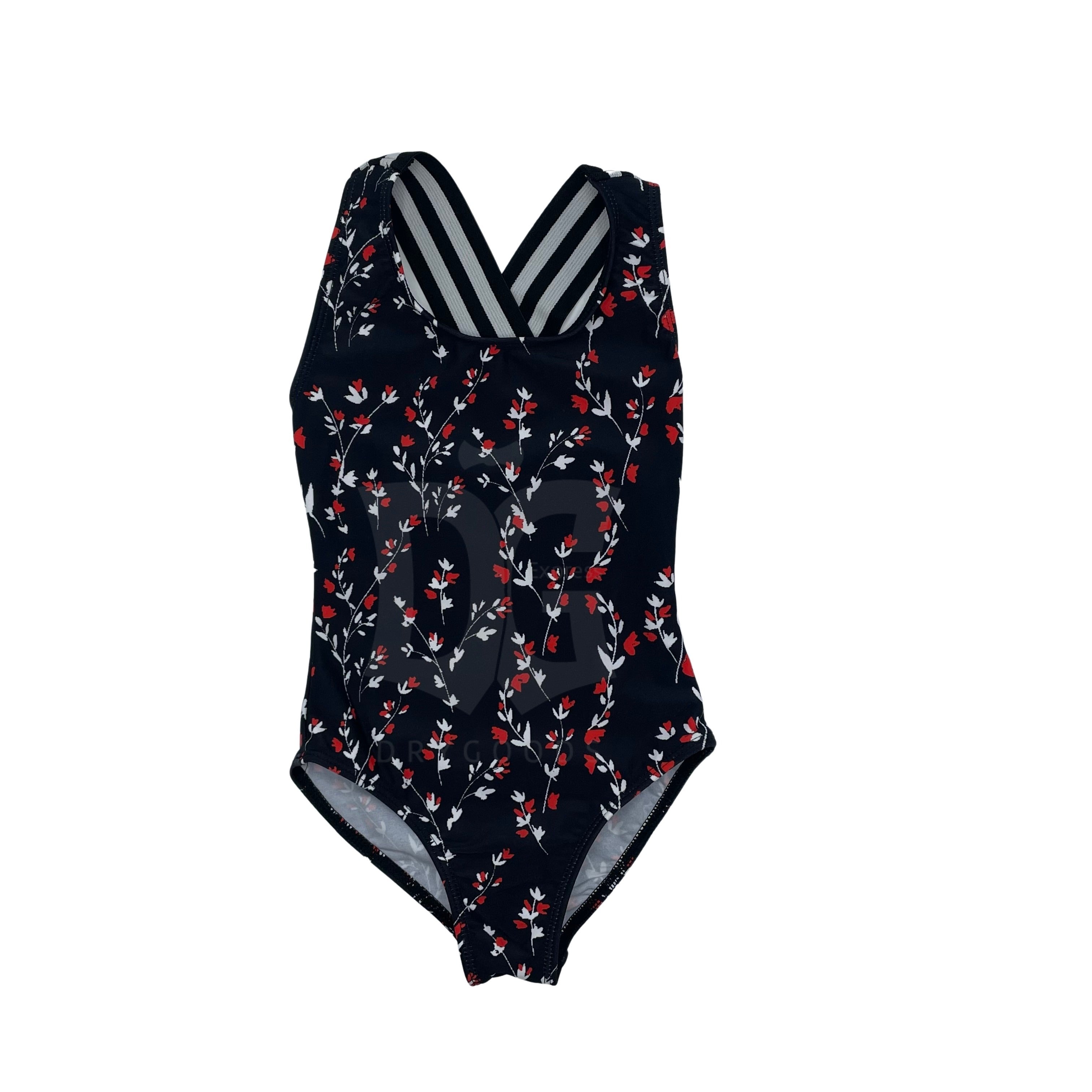 Child Play Girl's Floral Bathing Suit