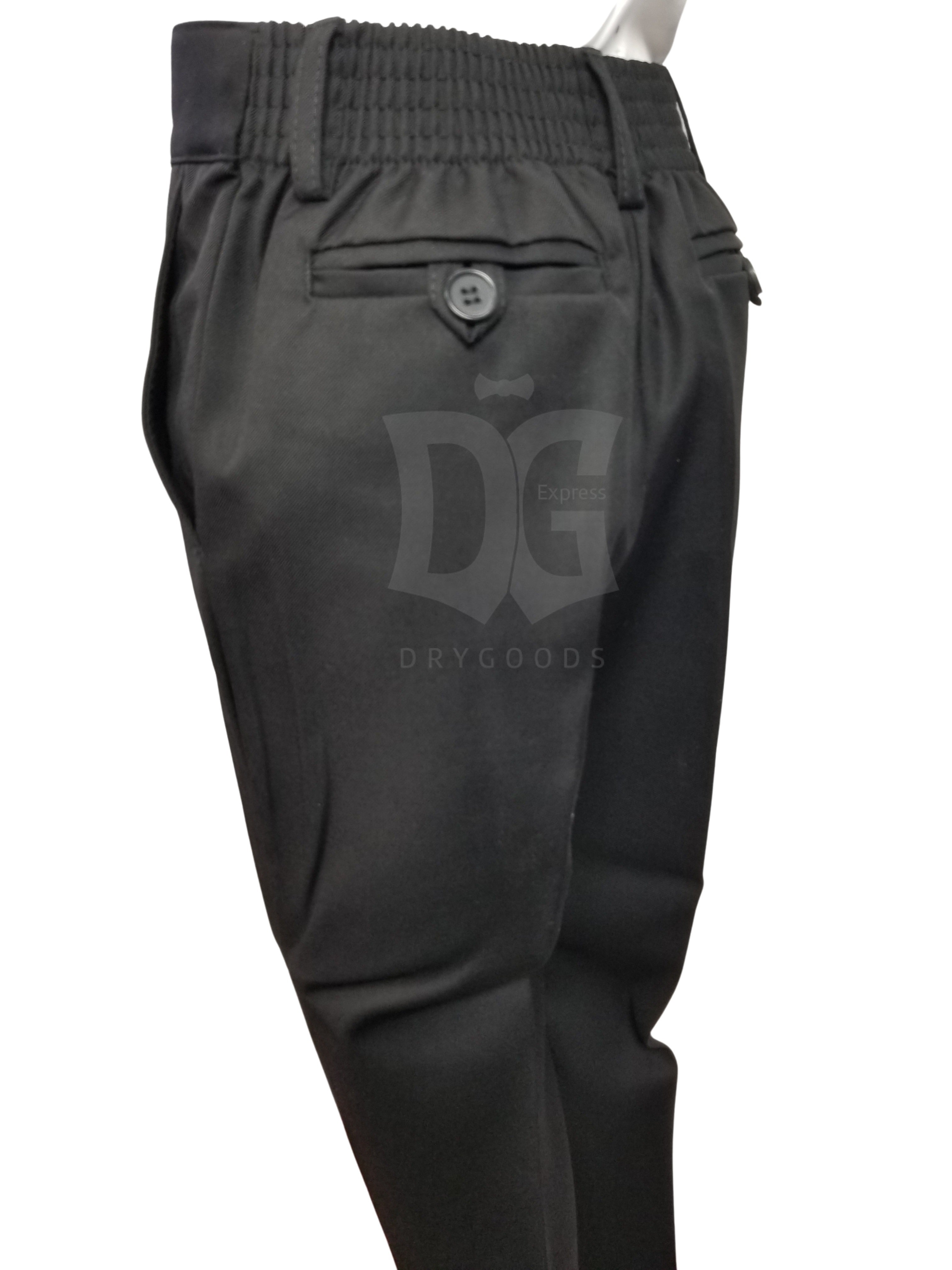 Armando Martillo Boys Black Shabbos Pants