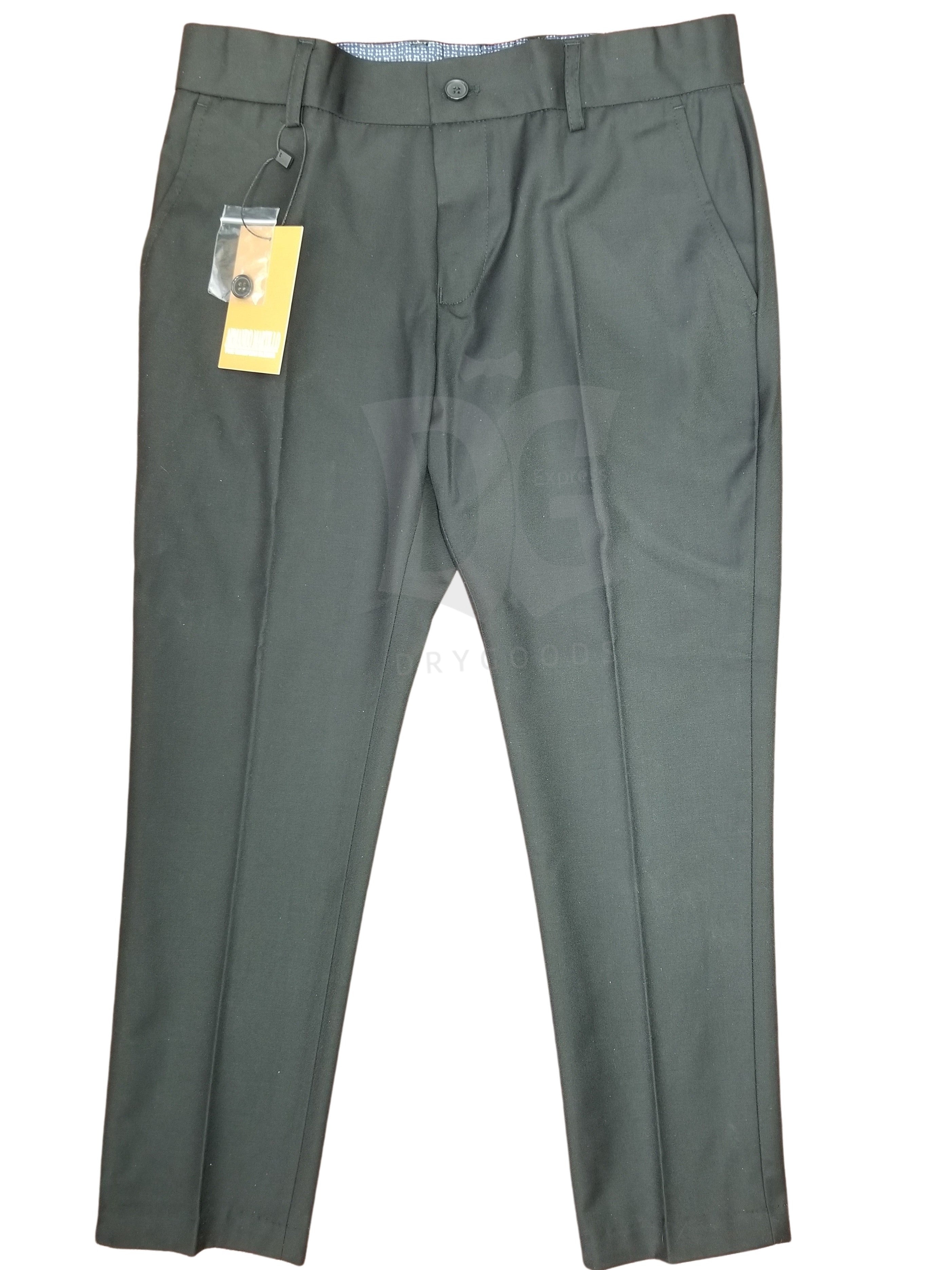 Armando Martillo Boys Black Shabbos Pants