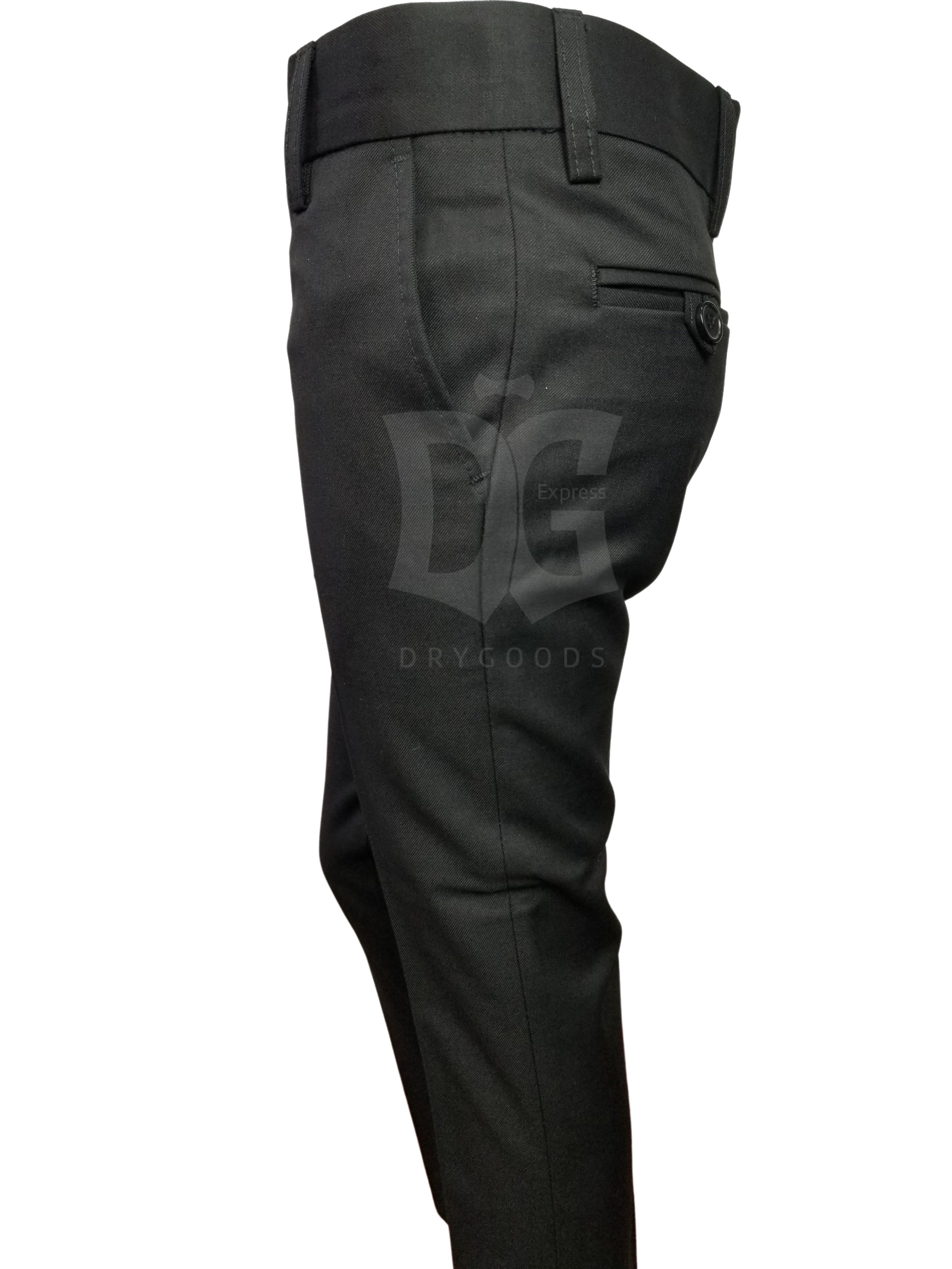 Armando Martillo Boys Black Shabbos Pants