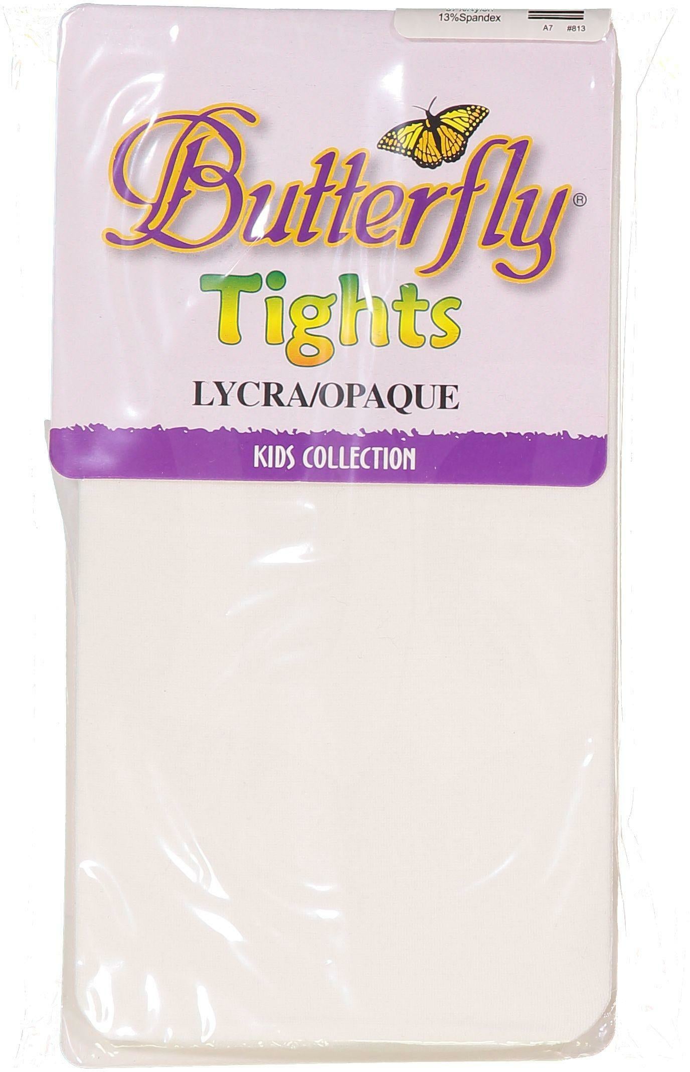 Butterfly Girls Opaque Tights