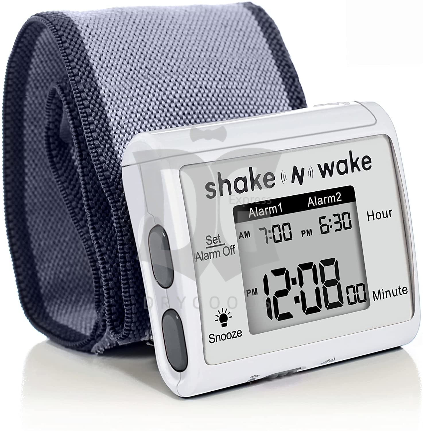 Shake -N- Wake Vibrating Wrist Watch
