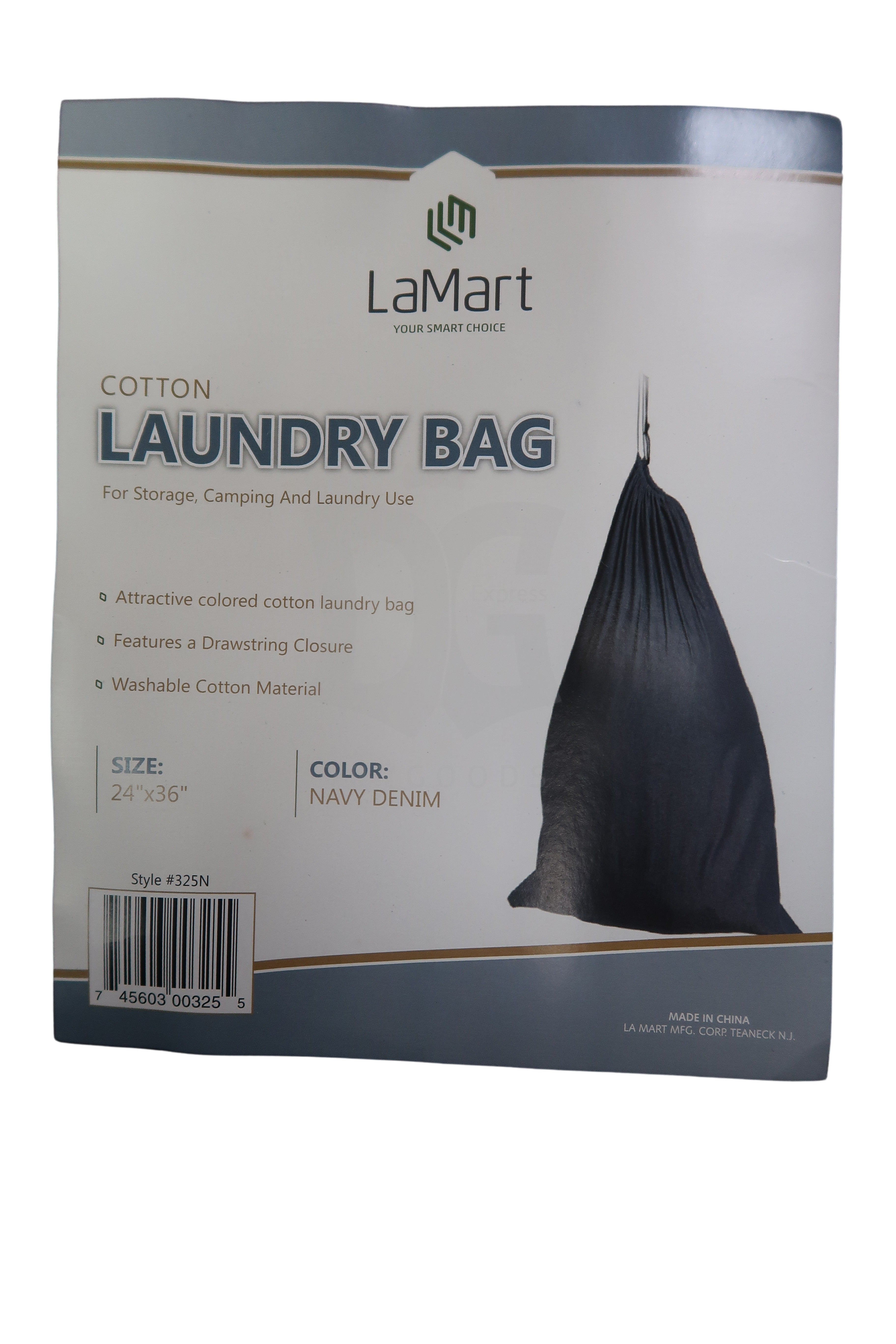 La Mart Cotton Laundry Bag
