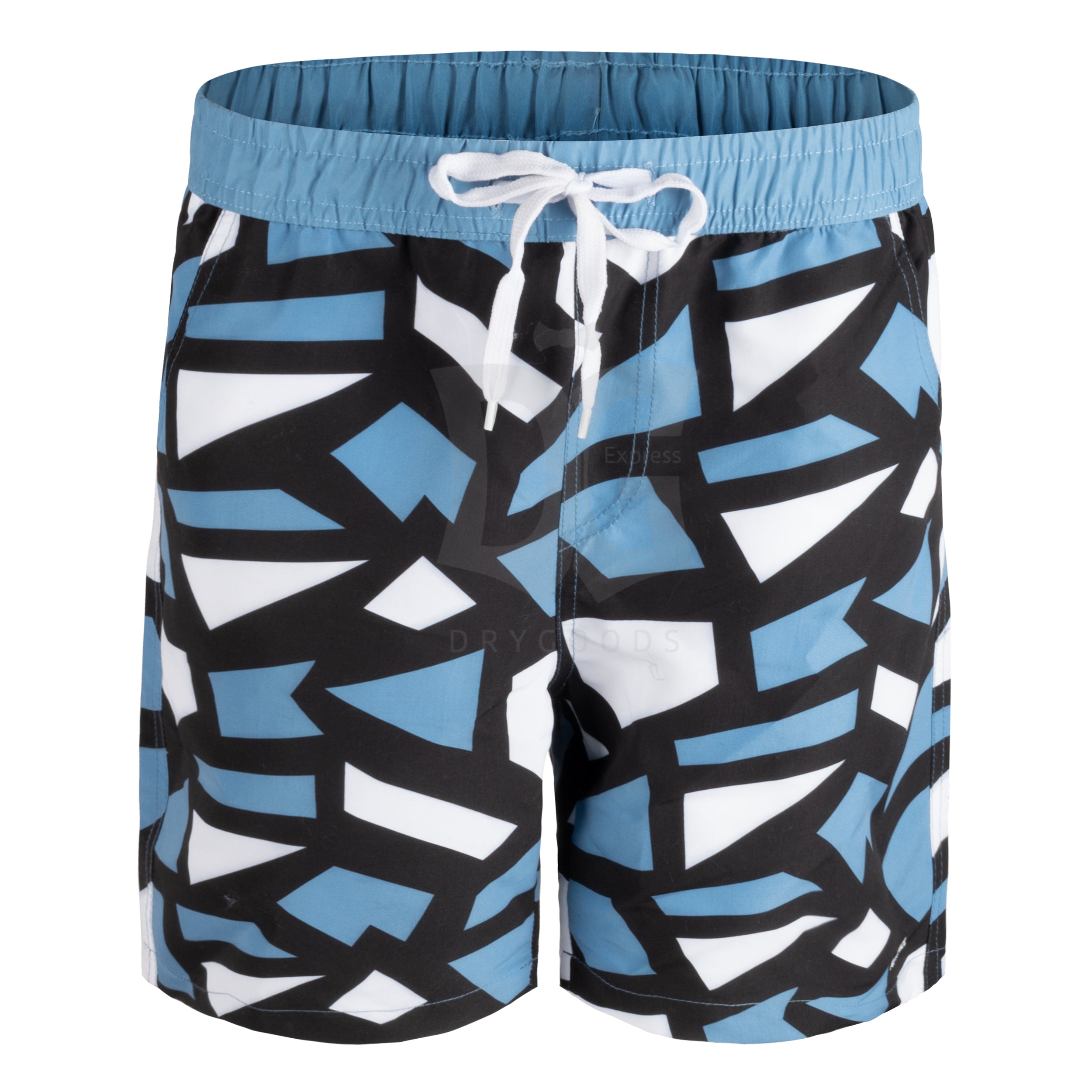 Abstract Boy's Geometric Bathing Suit