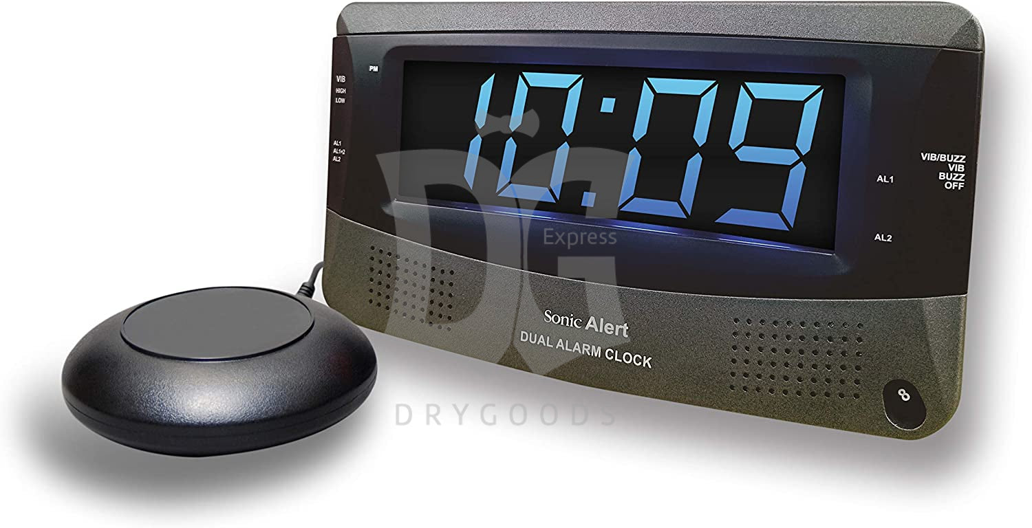 Sonic Boom Extra Loud Alarmclock With Vibrater
